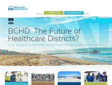 Tablet Screenshot of bchd.org